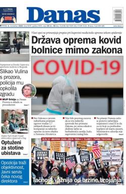 Danas - broj 8439, 6. nov 2020.