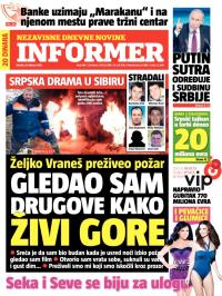 Informer - broj 844, 10. feb 2015.