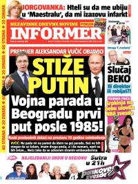 Informer - broj 731, 26. sep 2014.
