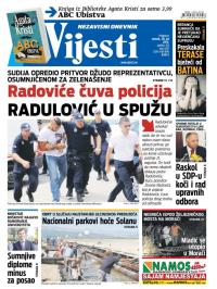 Vijesti - broj 6227, 28. jul 2015.