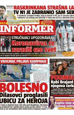 Informer - broj 2362, 27. jan 2020.