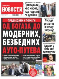 Večernje novosti - broj 5428, 6. jul 2025.