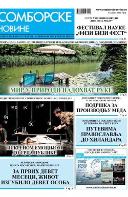 Somborske novine - broj 3727, 28. nov 2025.