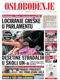Oslobođenje - broj 24.303, 31. jul 2014.