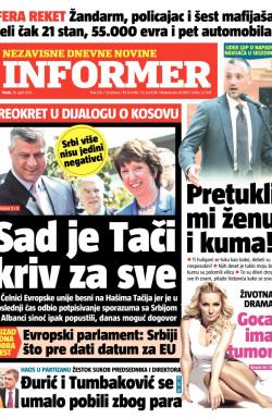 Informer - broj 292, 19. apr 2013.