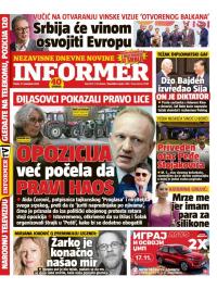 Informer - broj 3527, 17. nov 2023.