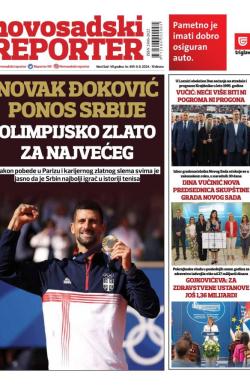 Novosadski reporter - broj 495, 9. avg 2024.