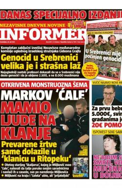 Informer - broj 2817, 26. jul 2021.