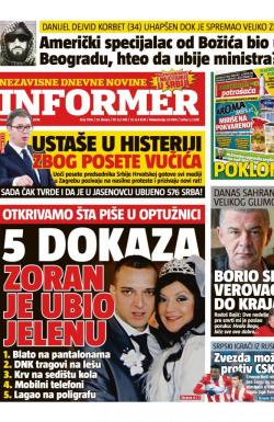 Informer - broj 1766, 12. feb 2018.