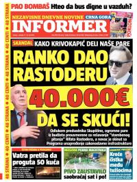 Informer CG - broj 970, 11. jul 2015.
