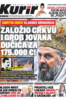 Kurir - broj 3469, 25. maj 2013.