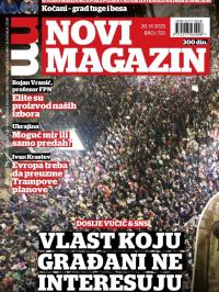 Novi magazin - broj 725, 20. mar 2025.