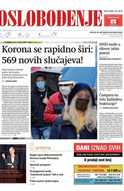 Oslobođenje - broj 26509, 16. okt 2020.