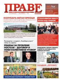 Prave novine, Lazarevac - broj 68, 26. apr 2013.