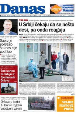 Danas - broj 8186, 27. feb 2020.