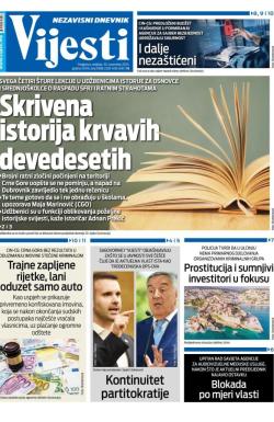 Vijesti - broj 9908, 30. nov 2025.
