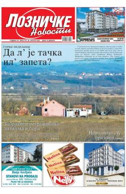 Lozničke novosti - broj 724, 28. jan 2022.