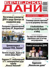 Bečejski Dani - broj 772, 15. nov 2025.
