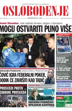 Oslobođenje - broj 24.111, 20. jan 2014.