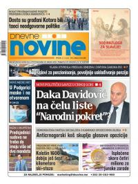 Dnevne novine - broj 2734, 17. jul 2020.