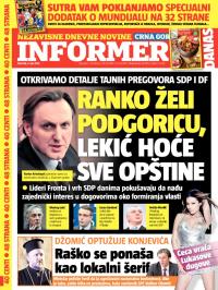 Informer CG - broj 634, 5. jun 2014.