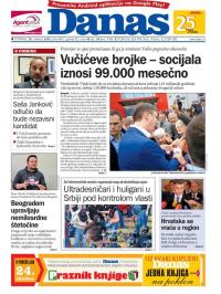 Danas - broj 6961, 20. okt 2016.