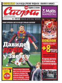Sport - broj 20845, 30. dec 2015.