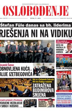 Oslobođenje - broj 24.108, 17. jan 2014.