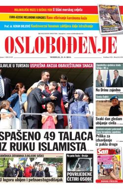 Oslobođenje - broj 24.355, 21. sep 2014.