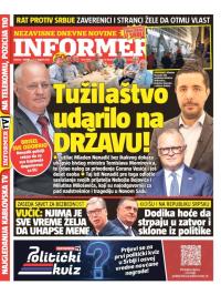 Informer - broj 4046, 2. avg 2025.