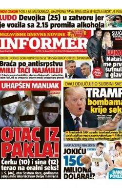 Informer - broj 1819, 17. apr 2018.