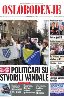 Oslobođenje - broj 24.132, 10. feb 2014.