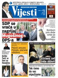 Vijesti - broj 5907, 6. sep 2014.