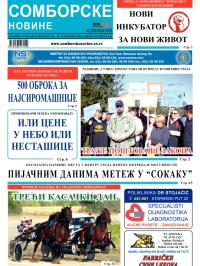 Somborske novine - broj 3040, 28. sep 2012.