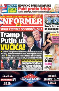 Informer - broj 4209, 14. feb 2026.