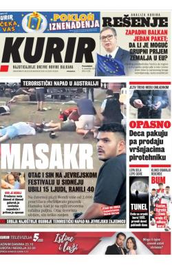 Kurir - broj 4238, 15. dec 2025.