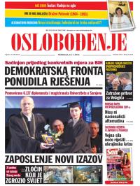 Oslobođenje - broj 24.404, 9. nov 2014.
