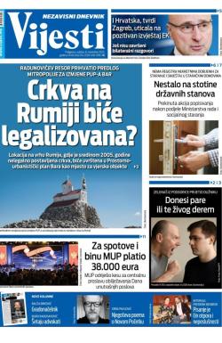 Vijesti - broj 9887, 8. nov 2025.