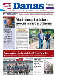 Danas - broj 6644, 8. dec 2015.