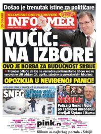 Informer - broj 1129, 18. jan 2016.