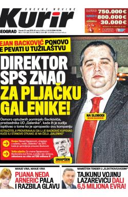 Kurir - broj 3465, 21. maj 2013.