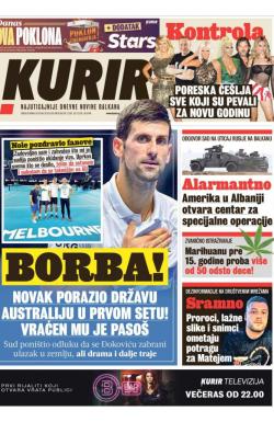 Kurir - broj 2838, 11. jan 2022.