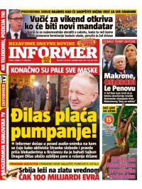 Informer - broj 3947, 5. apr 2025.