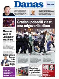 Danas - broj 8682, 7. jul 2021.