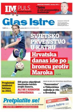 Glas Istre - broj 345, 17. dec 2022.