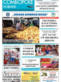 Somborske novine - broj 3147, 17. okt 2014.