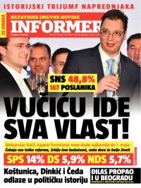 Informer - broj 568, 17. mar 2014.