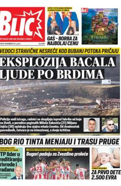 Blic - broj 8888, 25. nov 2021.