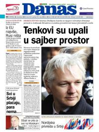 Danas - broj 5561, 20. dec 2012.