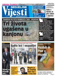 Vijesti - broj 6344, 22. nov 2015.